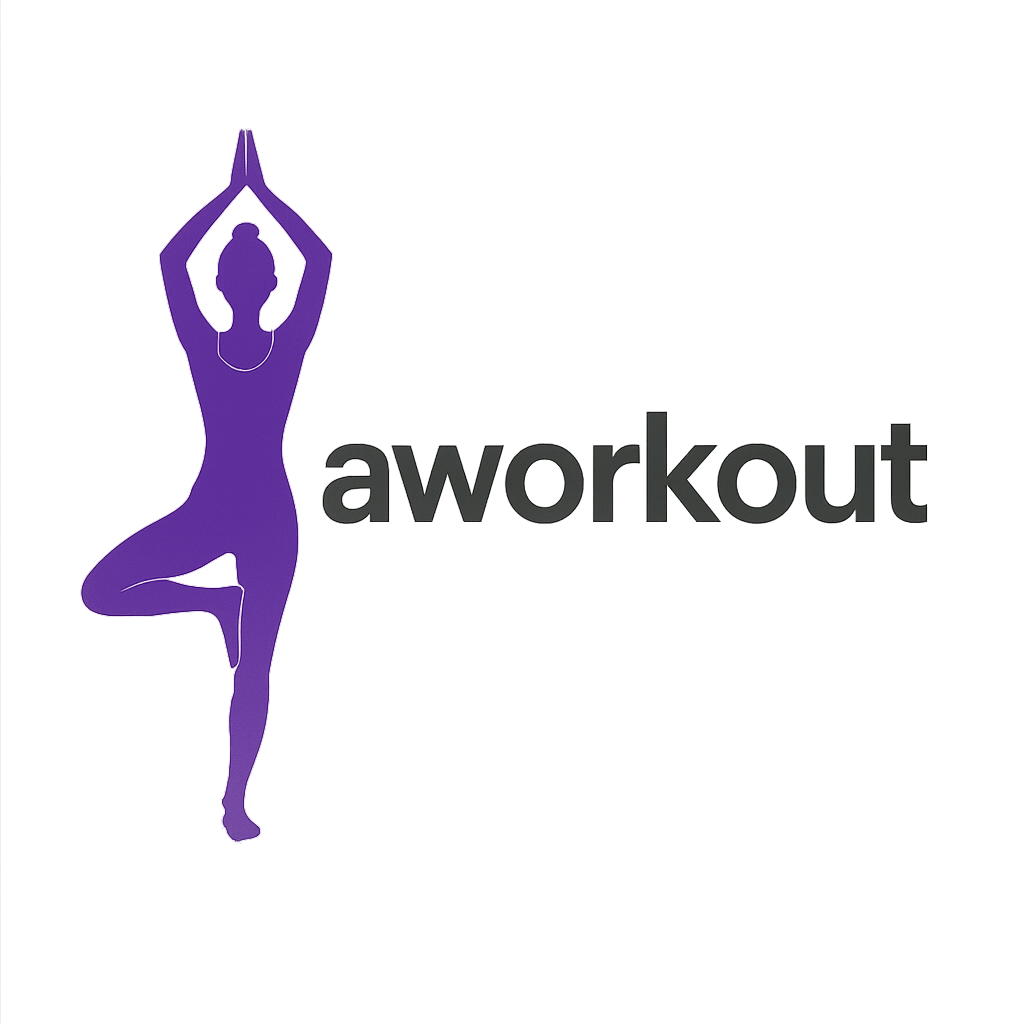 aworkout logo - yoga and fitness tips website